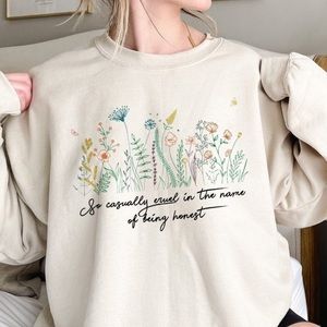 Taylor Swift All to Well Themed Sweatshirt